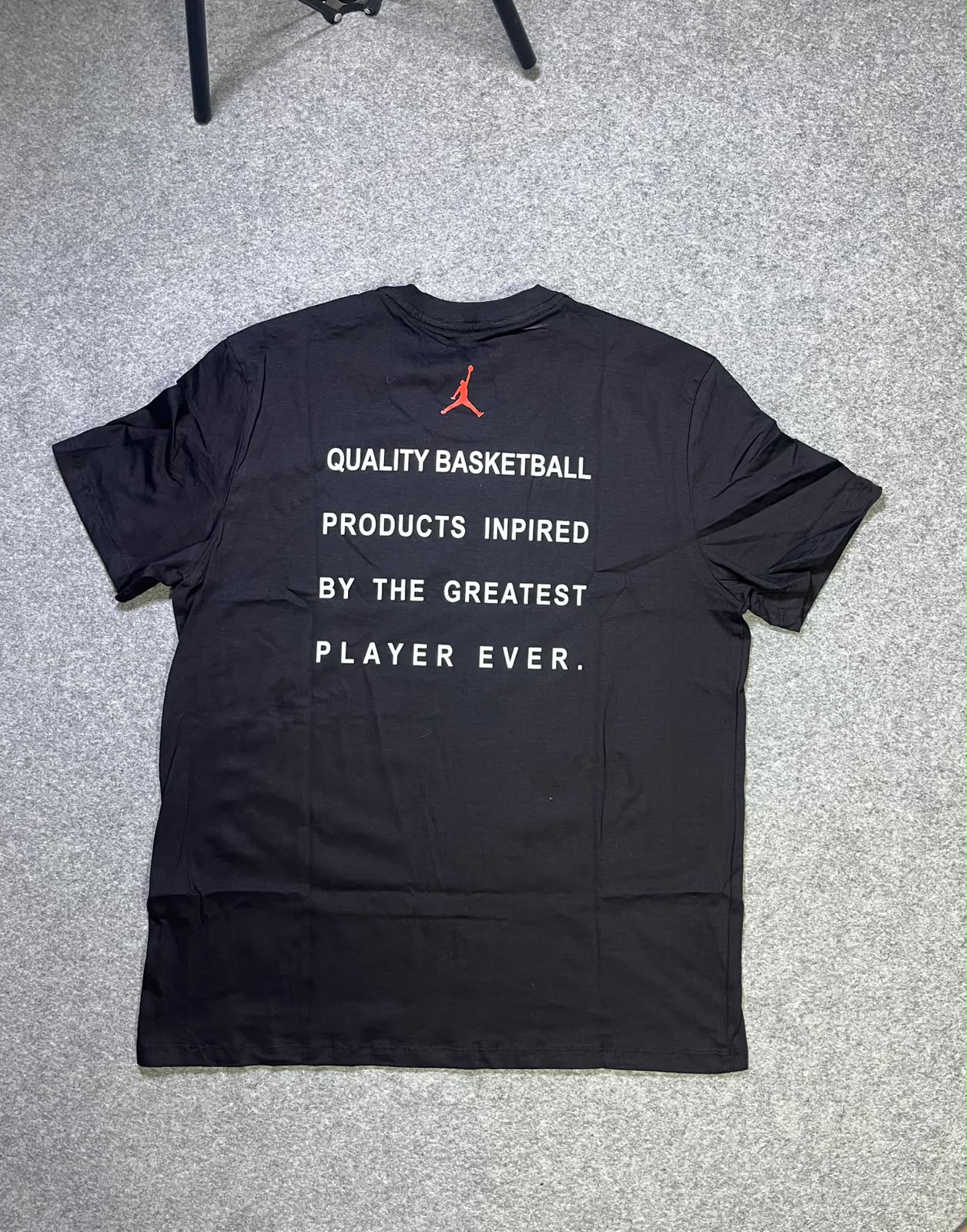 Camiseta Jordan Quality Basketball Preta