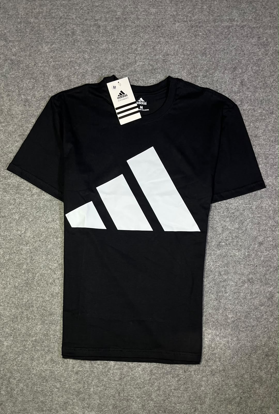 Camiseta Adidas Três Barras Preta